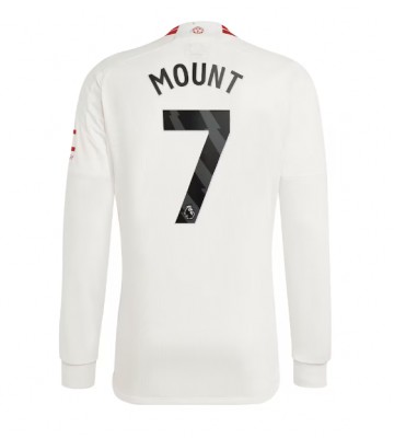 Manchester United Mason Mount #7 Replica Third Stadium Shirt 2023-24 Long Sleeve